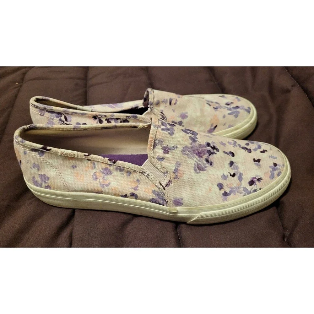 Keds Womens Floral Slip On Shoes Size 11